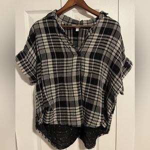 Plaid Top